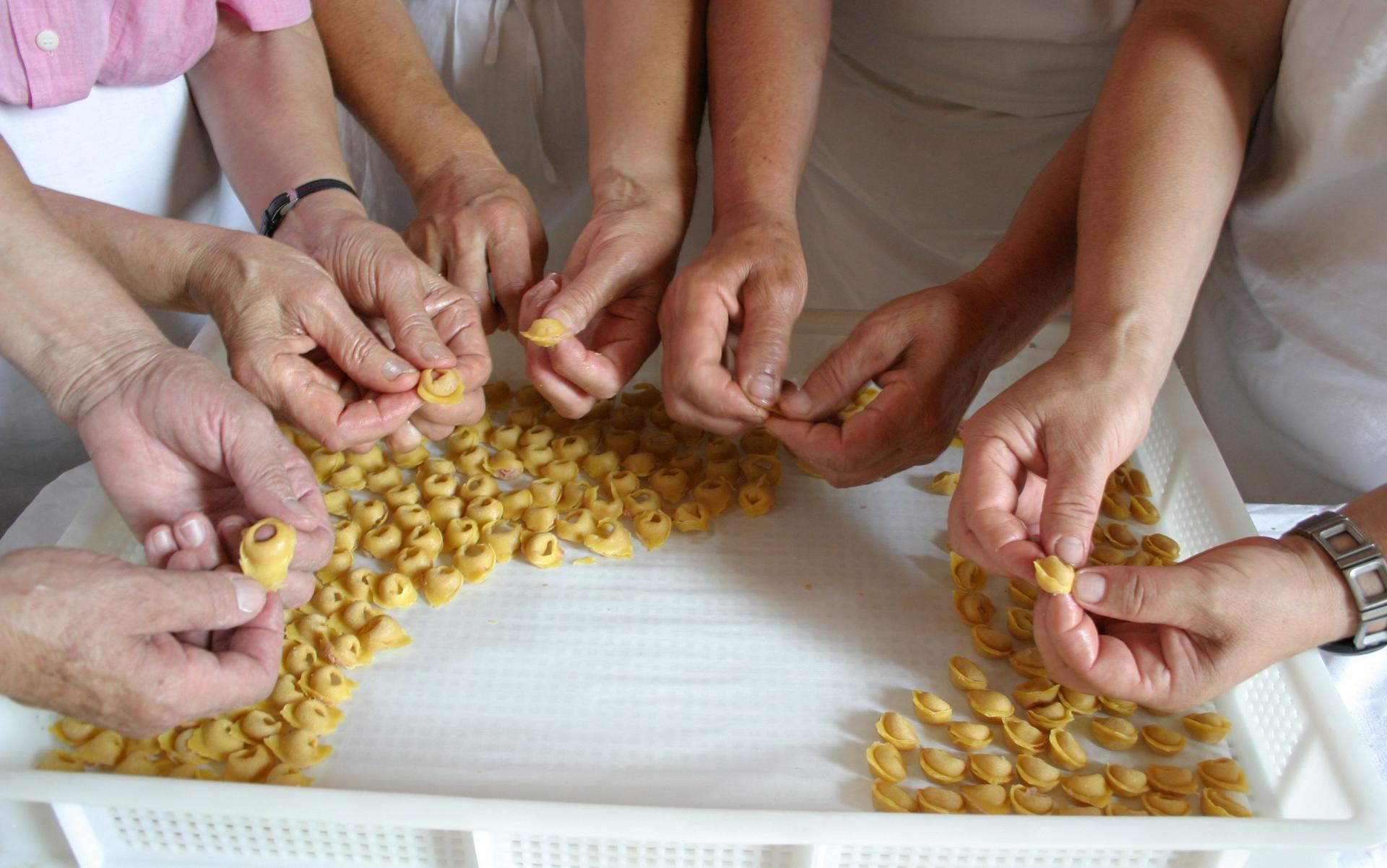 Tortellino di Bologna photo by Fabrizio Dell'Aquila